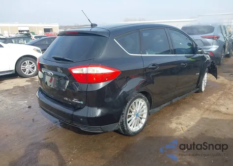2013 Ford C-Max Hybrid Sel z USA, uszkodzony, nr VIN 1FADP5BU7DL501522
